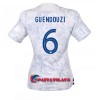 Virallinen Fanipaita Ranska Matteo Guendouzi 6 Vieraspelipaita MM-Kisat 2022 - Naisten